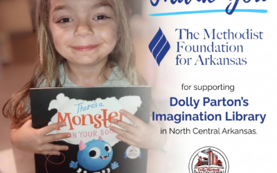 Methodist Foundation for Arkansas Awards $20,000 Grant to Support Early Literacy in North Central Arkansas